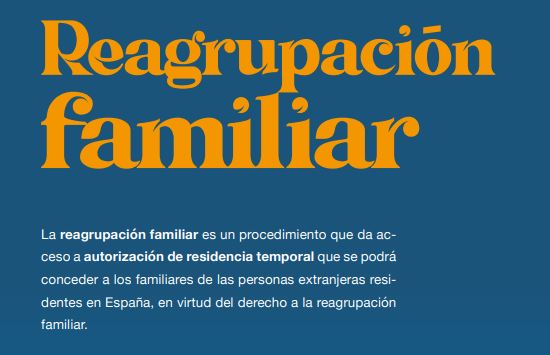 Ficha Temática Reagrupación Familiar. Informe "Retos de la inmigración en España. Los derechos como base para la inclusión"