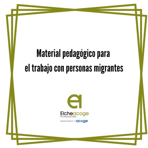 Material pedagógico para el trabajo con personas migrantes